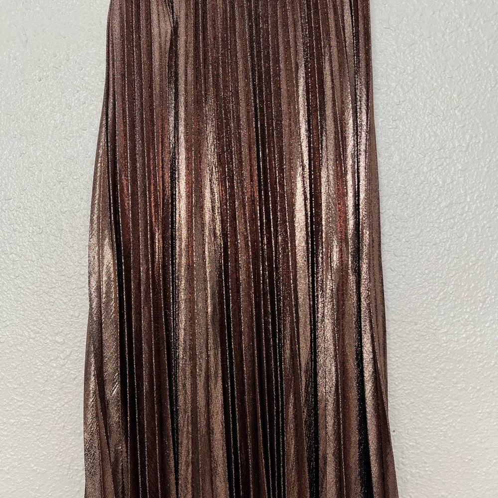 Elegant Brown Maxi Skirt